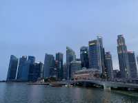 Marina Bay เดินเล่น ชมไฟ ที่สิงคโปร์