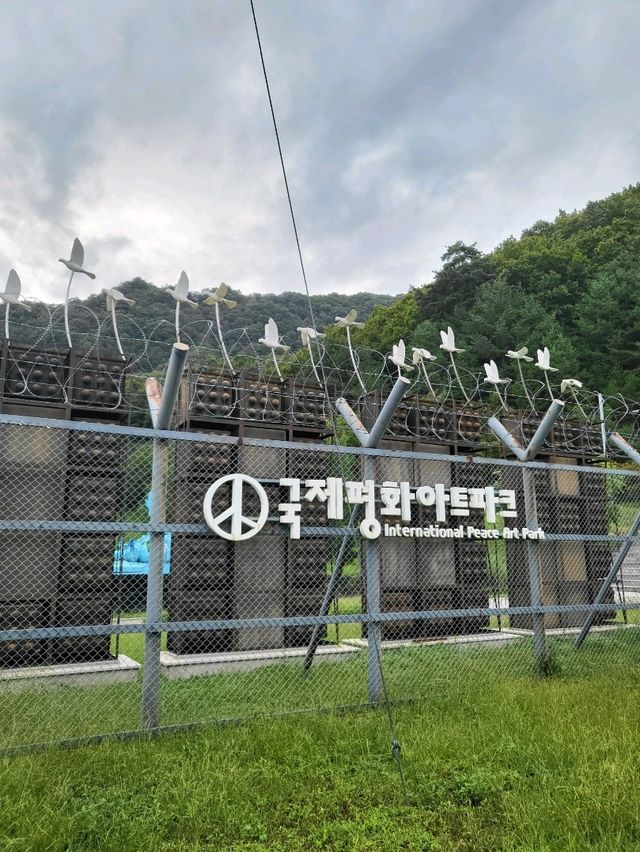 실제 무기를 평화의 공원으로 재탄생시킨 화천여행지