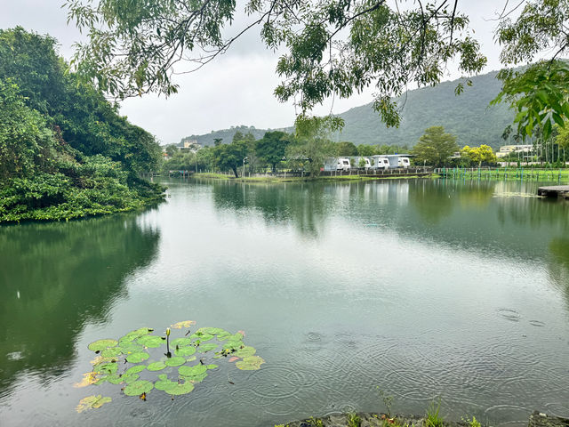 宜蘭員山自然景點天然湧泉-雷公埤