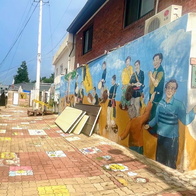 清州　寿岩谷壁画村で散策とロケ地巡りを楽しんだ一日