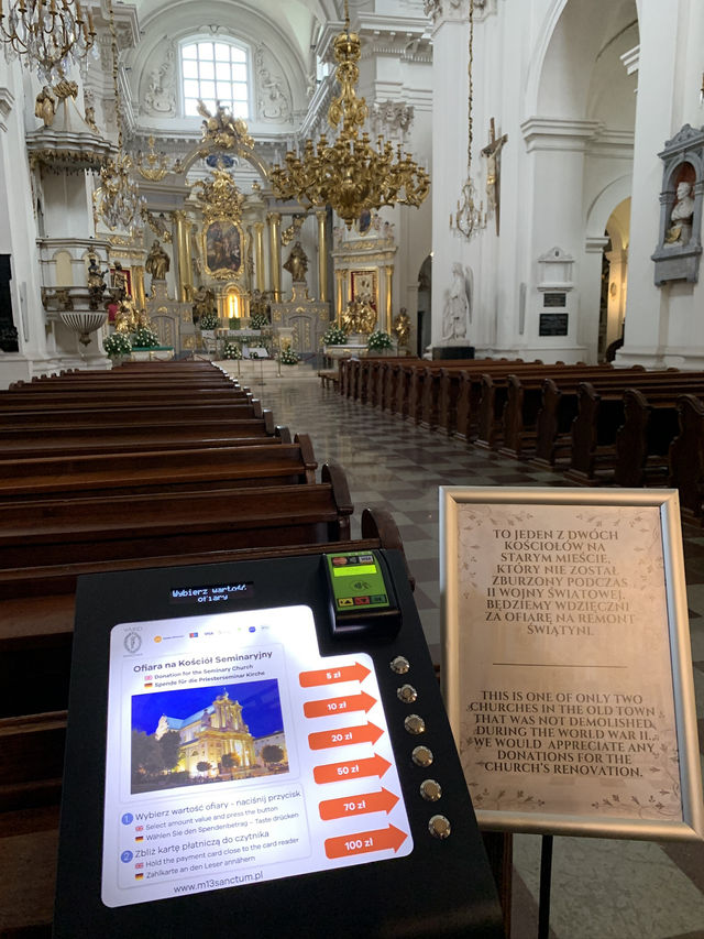 The Historic Carmelite Church in Warsaw