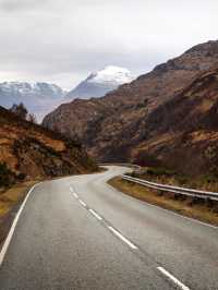 Fall in love with the roads of Scotland 🚗