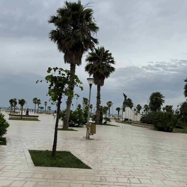 An ancient fort by the beach 