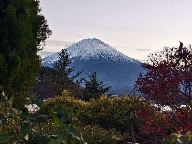 同時欣賞壯觀富士山及歐洲貴族喜愛的音樂盒