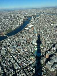 Tokyo Sky Tree 🏙️ จุดชมวิวโตเกียว เห็นฟูจิซังด้วย