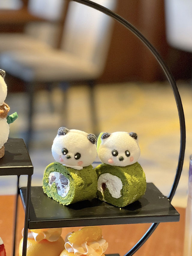 灣仔酒店超可愛熊貓主題下午茶🐼人均只需HKD200❕