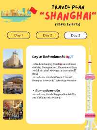แจกแพลนเที่ยวเซี่ยงไฮ้ (Shanghai) 3 วัน 2 คืน 🇨🇳