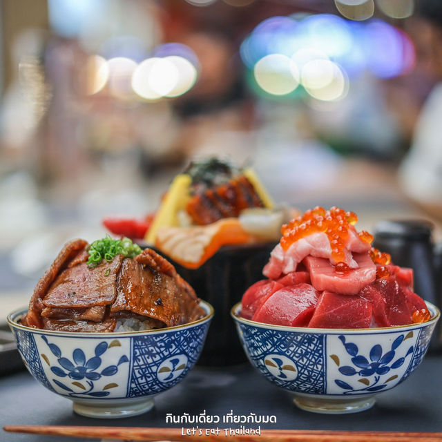 ข้าวด้งหน้าล้น ๆ ต้องที่นี่ Sushi Katsu
