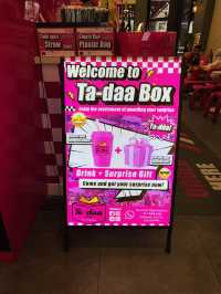 Sip, Smile, Surprise! A Solo Traveler’s Sweet Stop at Ta-daa Box 🥤