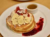 Legendary pancakes at CLINTON ST. BAKING COMPANY