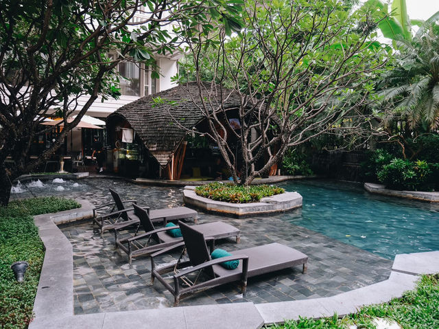 โรงแรมสวย สระว่ายน้ำดี ใกล้สยาม