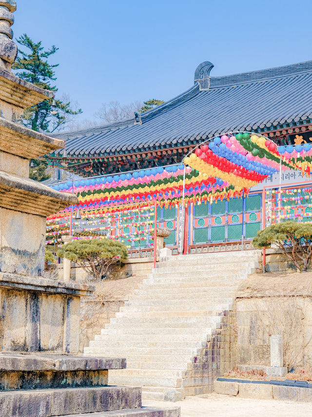 고즈넉한 한국 사찰의 매력을 그대로 느낄 수 있는 곳✨