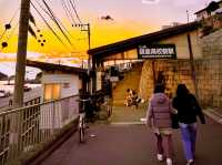 鎌倉遊記：宇賀福神社與日落