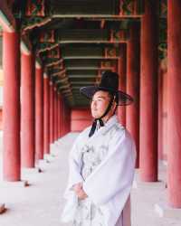景福宮銀杏季節+黃昏時間=韓劇劇照