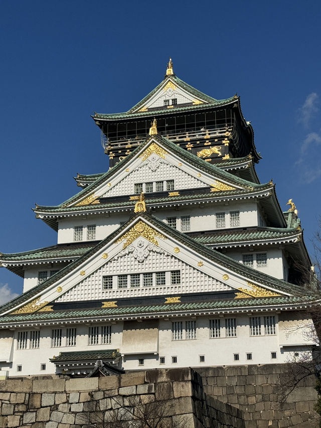 輕鬆大阪城一日遊：歷史與自然的和諧之旅🏯🌸