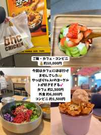 【韓国旅行】3泊4日費用まとめ💰