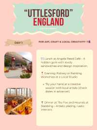 Uttlesford itinerary 🌸✈️