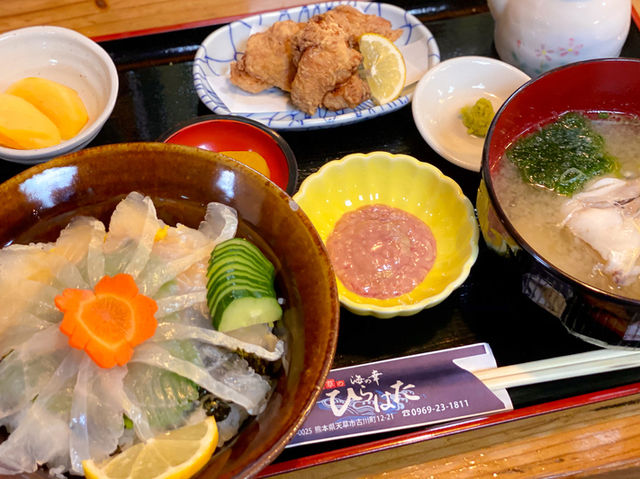 【地魚×絶景の穴場食堂】天草の「海の幸 ひらはた」🐟