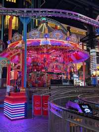 Neon Nostalgia at the Royal Carousel