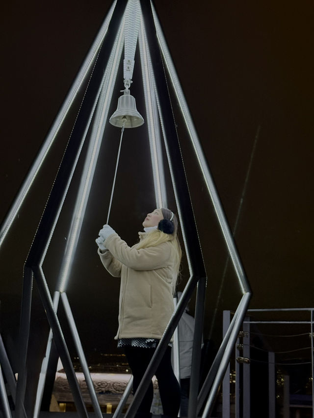 Ringing in Love: A Magical Night Above the City Lights