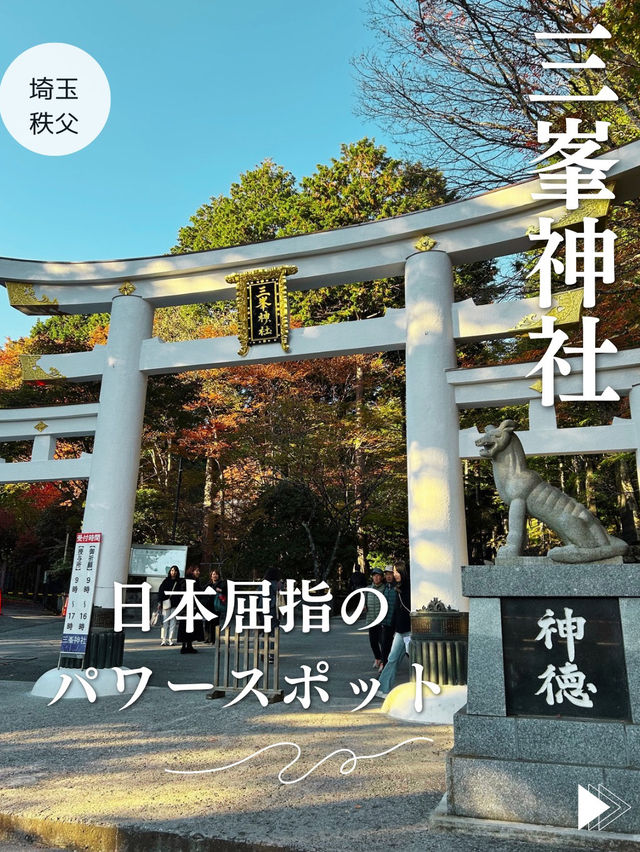 【埼玉⛩️秩父】一度は訪れたい！日本屈指のパワースポット