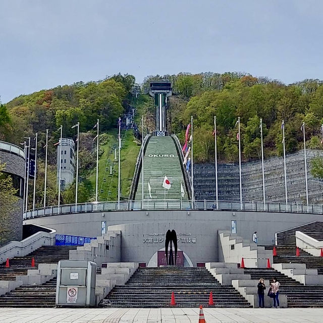 【札幌🇯🇵】冬季オリンピック会場の跡地❄️大倉山ジャンプ競技場