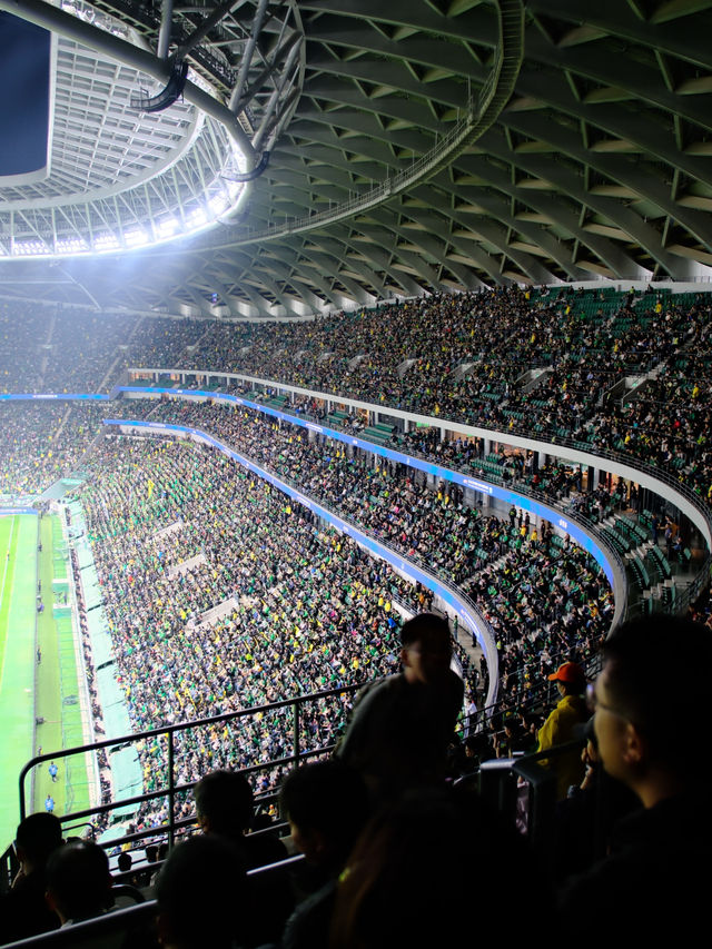 北京工人體育場｜新工體初體驗⚽💚國安vs泰山🧡觀賽全記錄