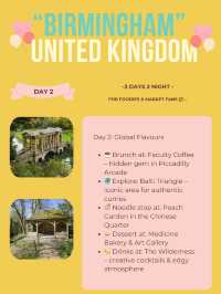📍Birmingham 3-days itinerary 