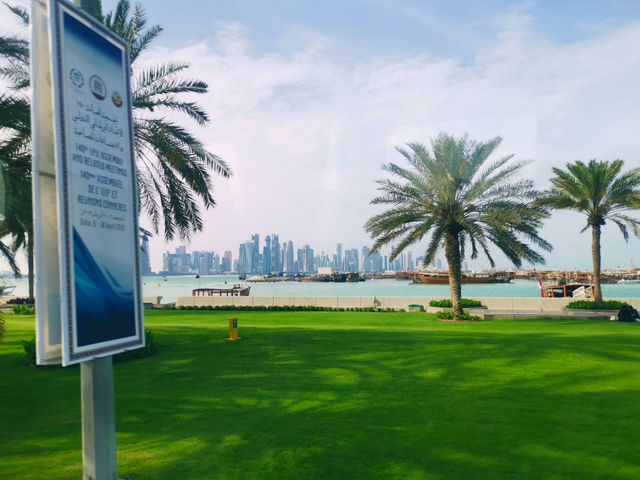 April Stroll in Doha’s Marina Mirage