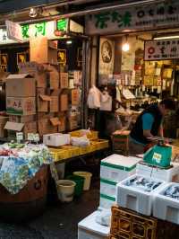 My Flavor-Packed Stroll Through Tsukiji Outer Market🍓