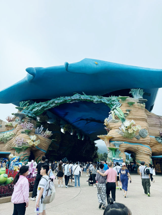 珠海長隆🩷一家大小黎海洋王國😆