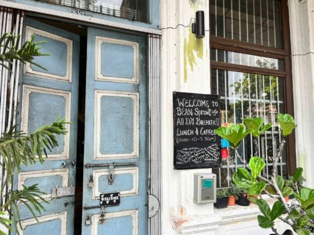 檳城 | Bean Sprout Café 老宅改建的工業廢墟風格咖啡