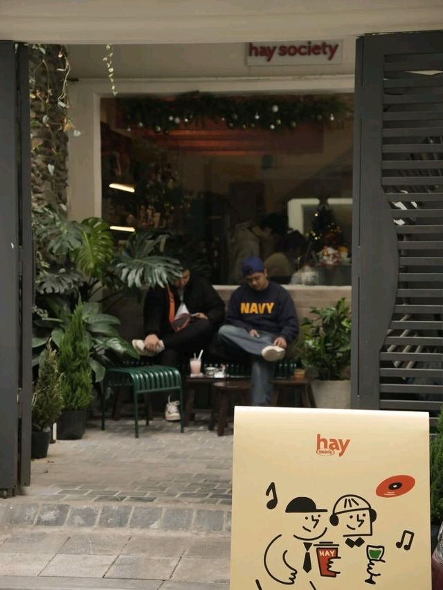 HAY Society is a stylish and modern café
