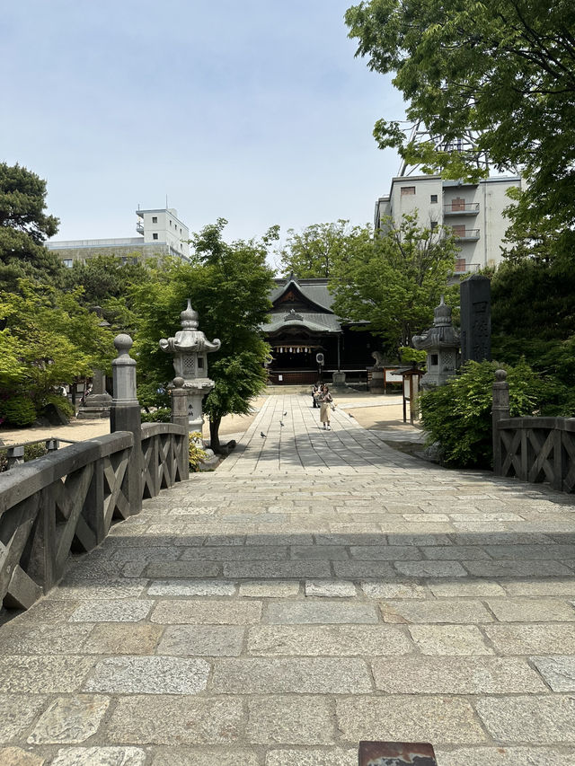 Yohashira-jinja Shrine @Matsumoto✨📍