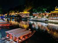 Phoenix🐦‍🔥 ancient city Fenghuang at Night🌛