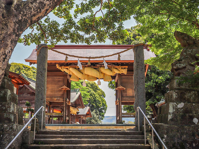 【島根県】 建立時期も不明な古代出雲の謎に包まれた神秘の神社『揖夜神社』⛩️