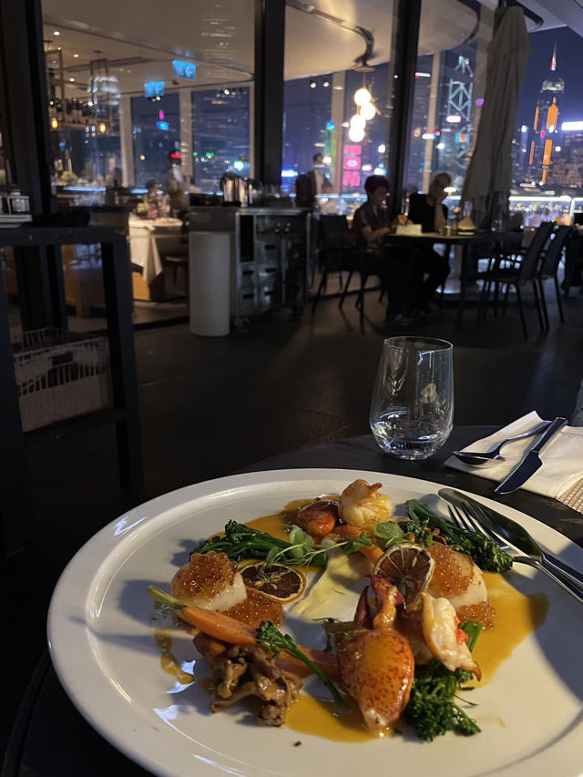 香港維多利亞港270度海景餐廳
