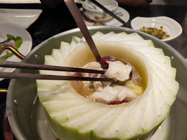 深圳必食！冬瓜盅火鍋🍲