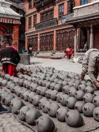 Pottery square is a hub of pottery tradition in Bhaktapur 