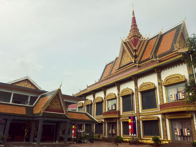 Golden Quietude — Wat Preah Prom Rath, Siem Reap
