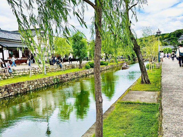 【倉敷美觀地區】白壁倉庫街、川舟、文青選物店，慢散步的絕美小鎮日常