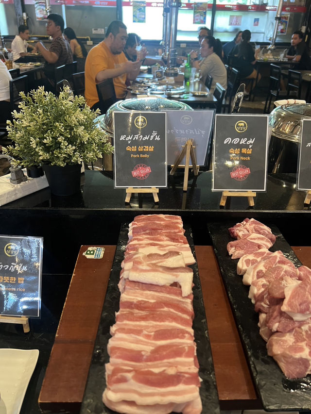 ซัม กยอบ ซัล buffet