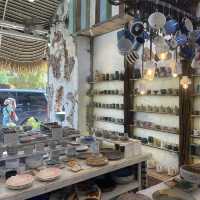 ร้านสายลม แกลลอรี่ บางปู คาเฟ่เซรามิก สมุทรปราการ