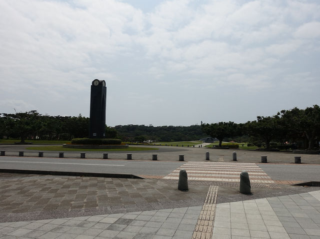 🌿 Reflecting in Peace – A Visit to Peace Memorial Park, Okinawa