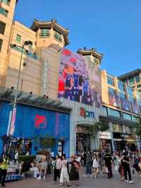 The Glitz and Glamour of Wangfujing street