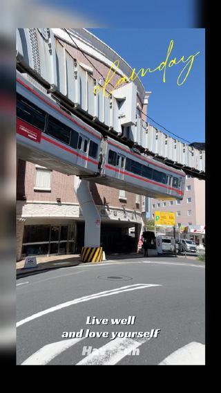 🚝🌿✨ Kamakura Suspended Monorail – Ride the Hanging Rollercoaster