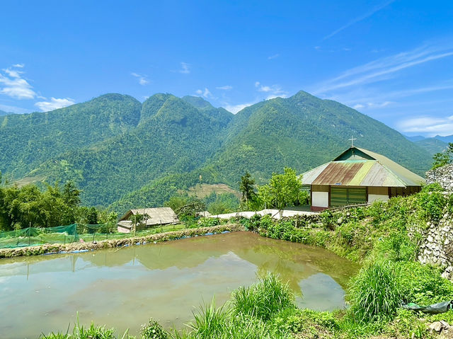Lao Chai village, home to the best views in Sapa👍👫😎