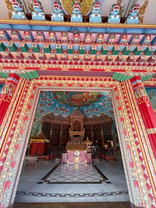 【네팔 룸비니 Great Drigung Lotus Stupa】 티베트 불교의 정수가 머무는 생생한 사원