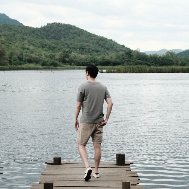 🌅 Lakeview Cafe – วิวเขื่อนสุดชิลล์ในกาญจนบุรี