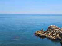 The day is nice for a stroll at Daewangam at Ulsan